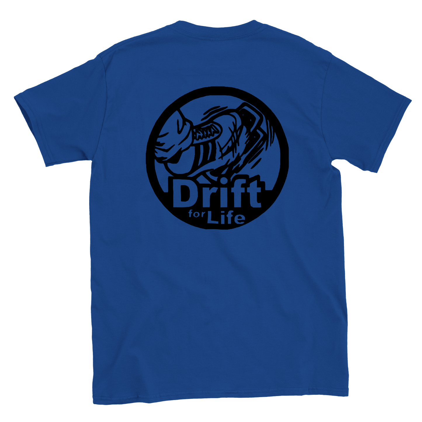 Drift for Life - JDM - Back Print - Classic Unisex Crewneck T-shirt - Mister Snarky's