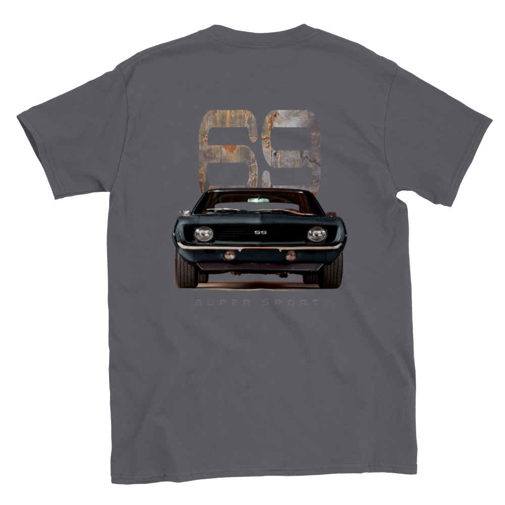 Classic 69 Camaro Super Sport T-shirt - Mister Snarky's