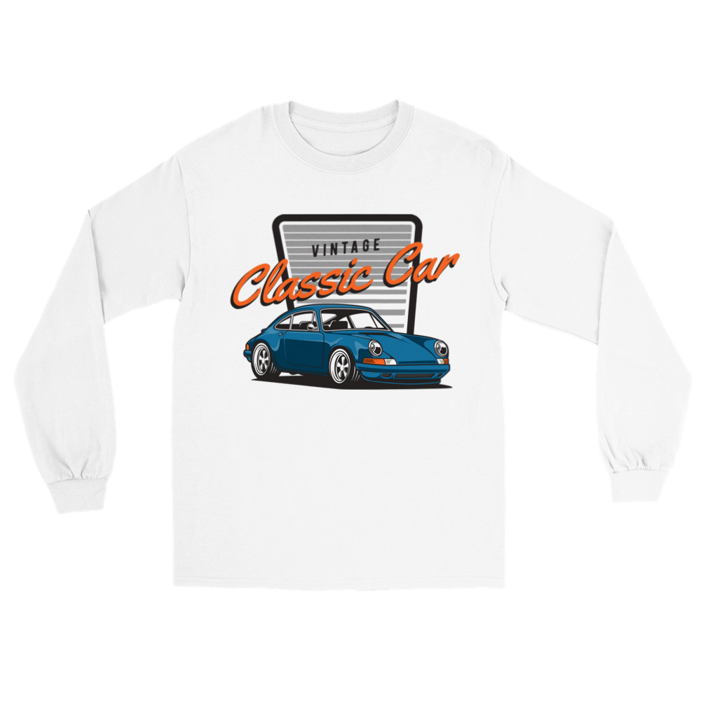 Vintage Classic Car 911 Unisex Long sleeve T-shirt - Mister Snarky's