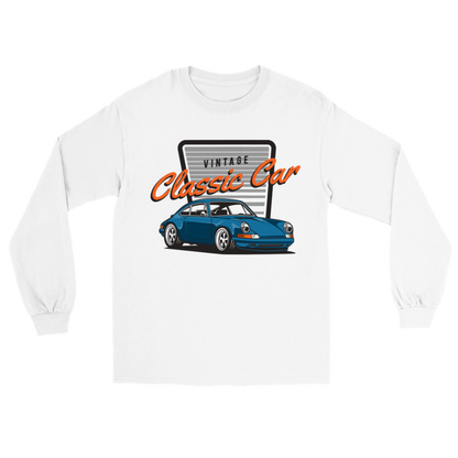 Vintage Classic Car 911 Long sleeve T-shirt - Mister Snarky's