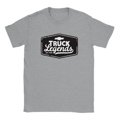 Truck Legends - Chevy - Chevrolet - Classic Unisex Crewneck T-shirt - Mister Snarky's