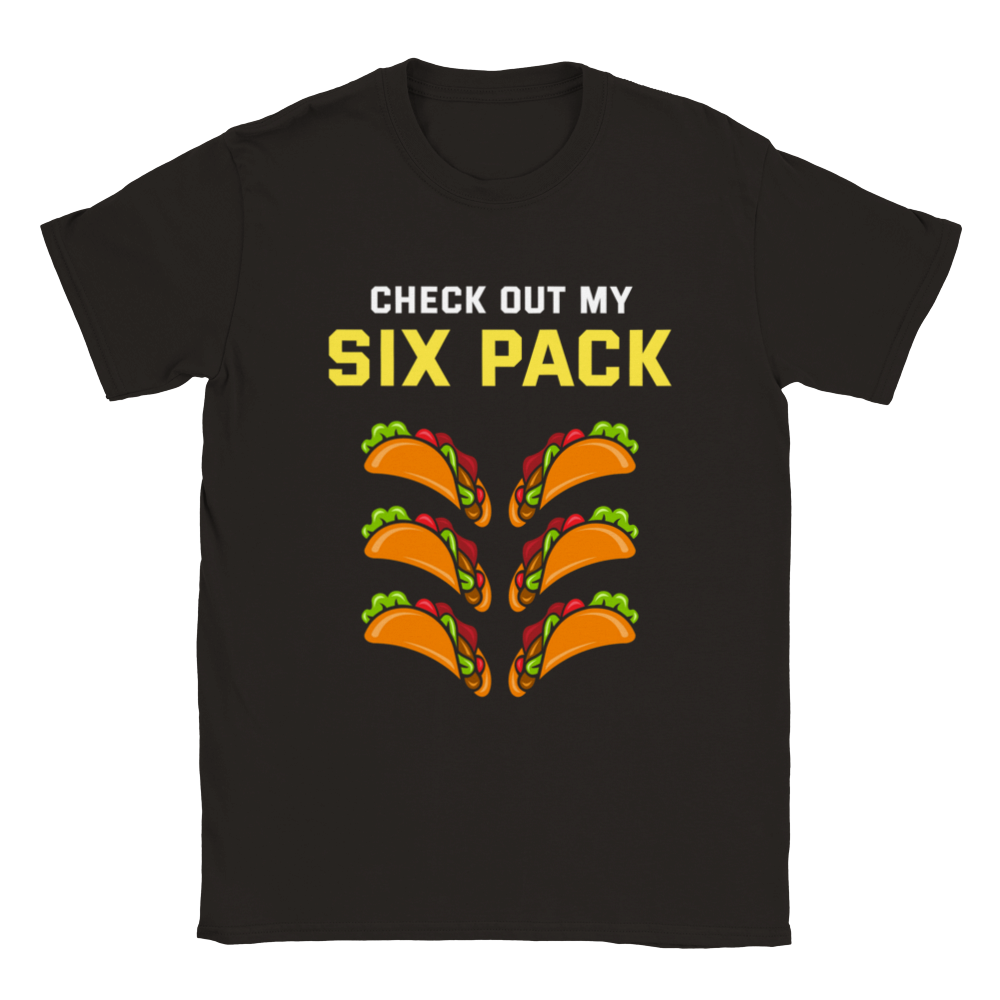 Check Out My Six Pack - Classic Unisex Crewneck T-shirt - Mister Snarky's