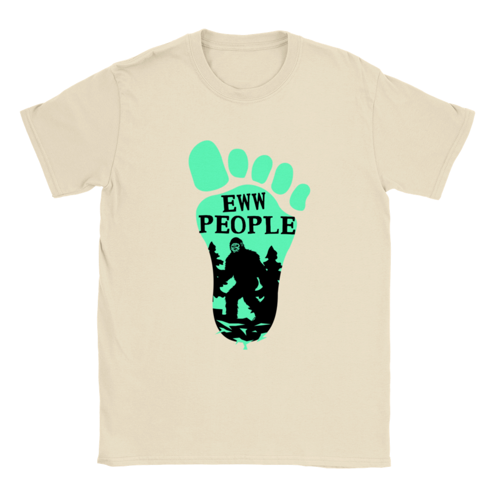 Eww People - Big Foot, Sasquatch, Yeti - Classic Unisex Crewneck T-shirt - Mister Snarky's