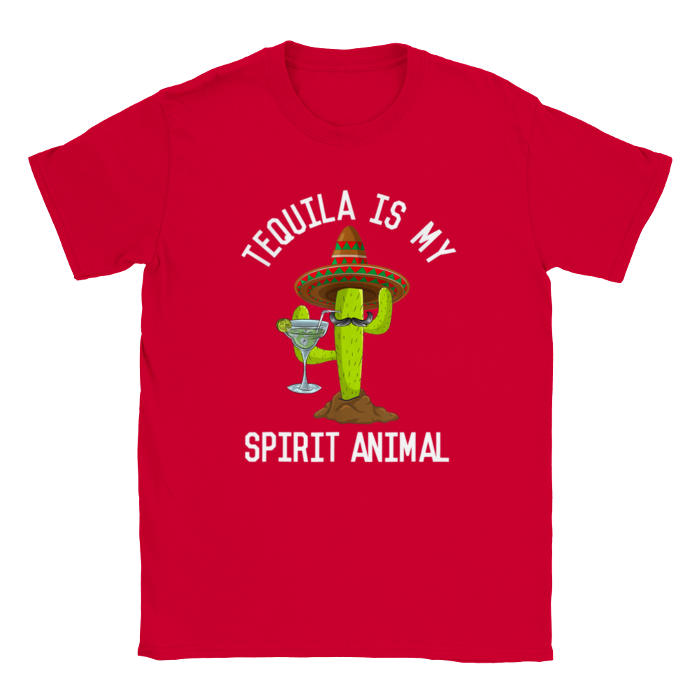 Tequila is My Spirit Animal - Unisex Crewneck T-shirt - Mister Snarky's
