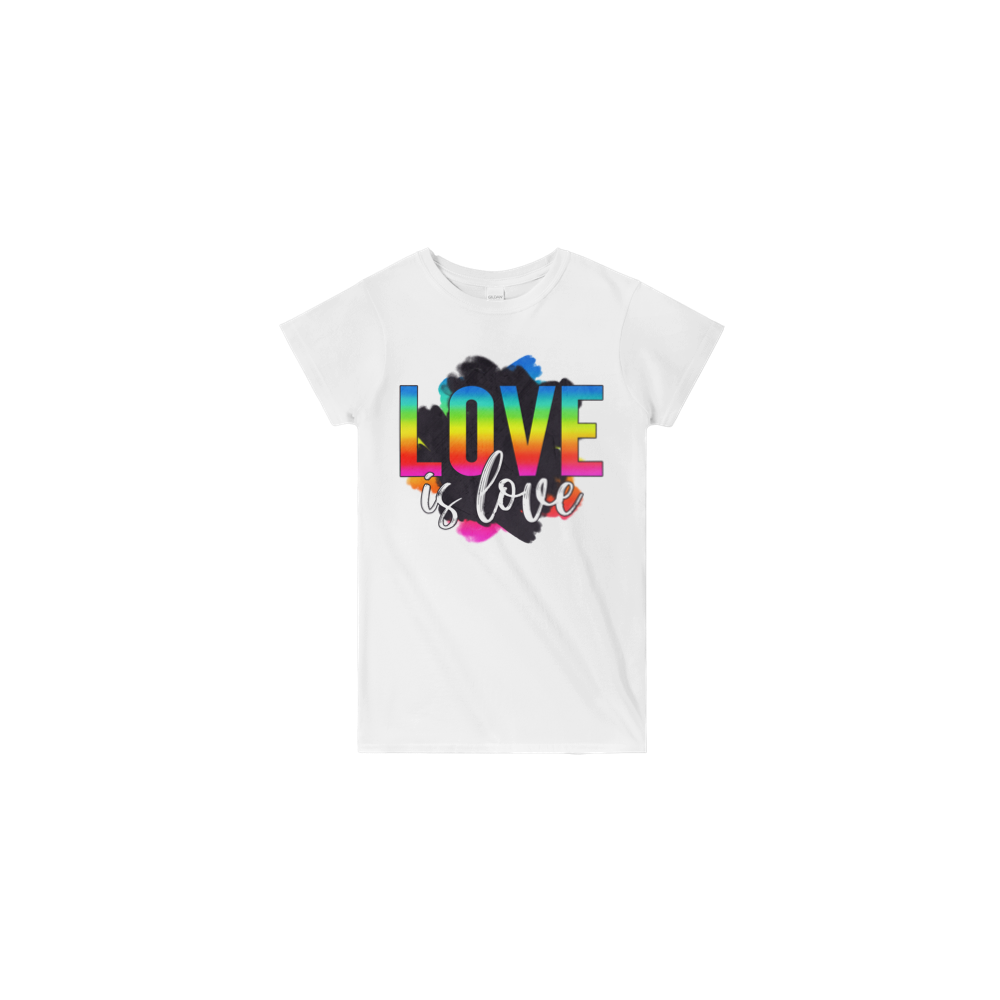 Love is Love - Classic Womens Crewneck T-shirt - Mister Snarky's