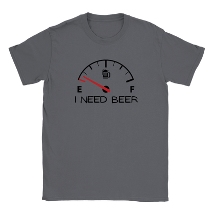 I Need Beer - Classic Unisex Crewneck T-shirt - Mister Snarky's