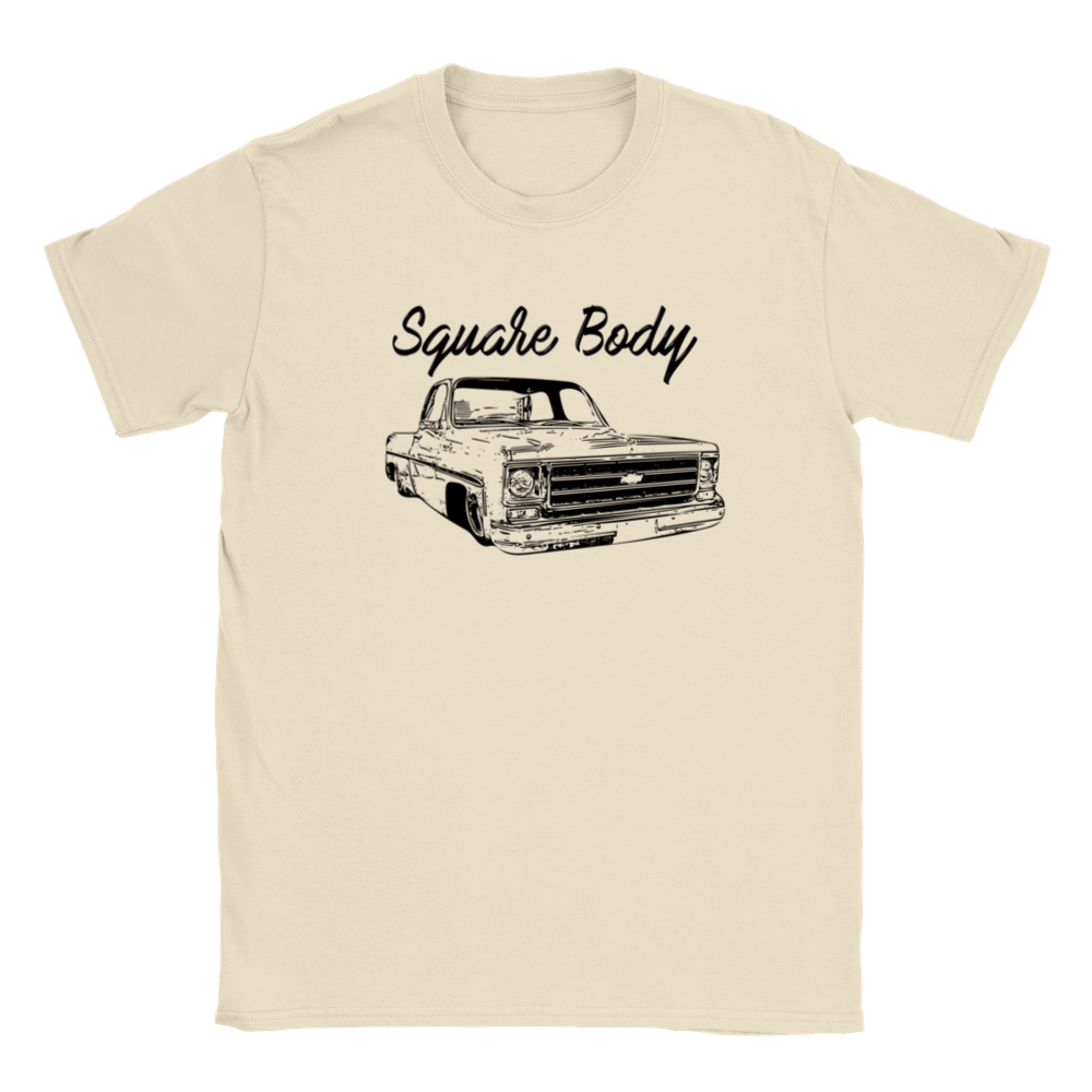 Square Body - Chevy C10 - Classic Unisex Crewneck T-shirt - Mister Snarky's