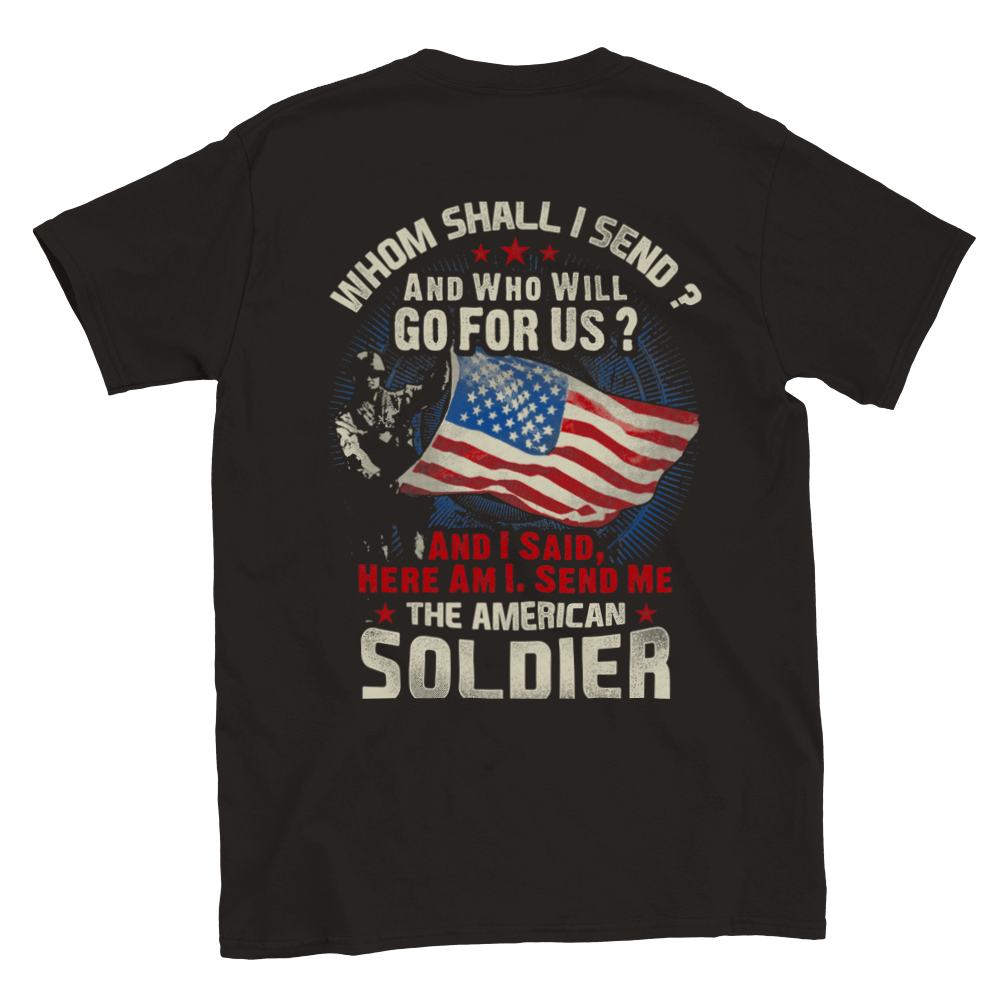 The American Soldier - Classic Unisex Crewneck T-shirt - Mister Snarky's