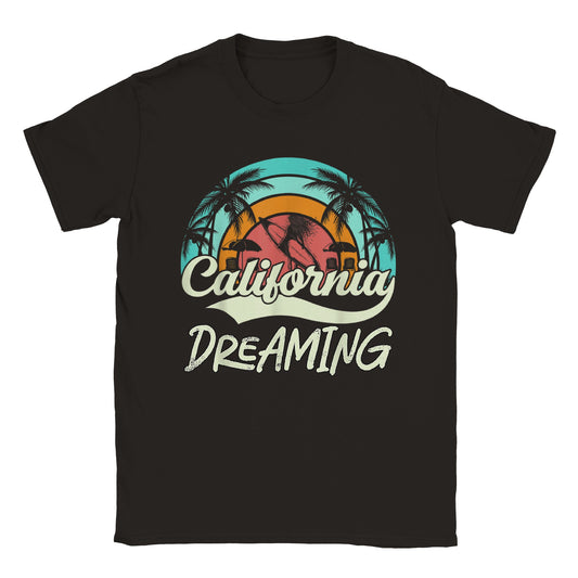 California Dreaming - Classic Unisex Crewneck T-shirt - Mister Snarky's