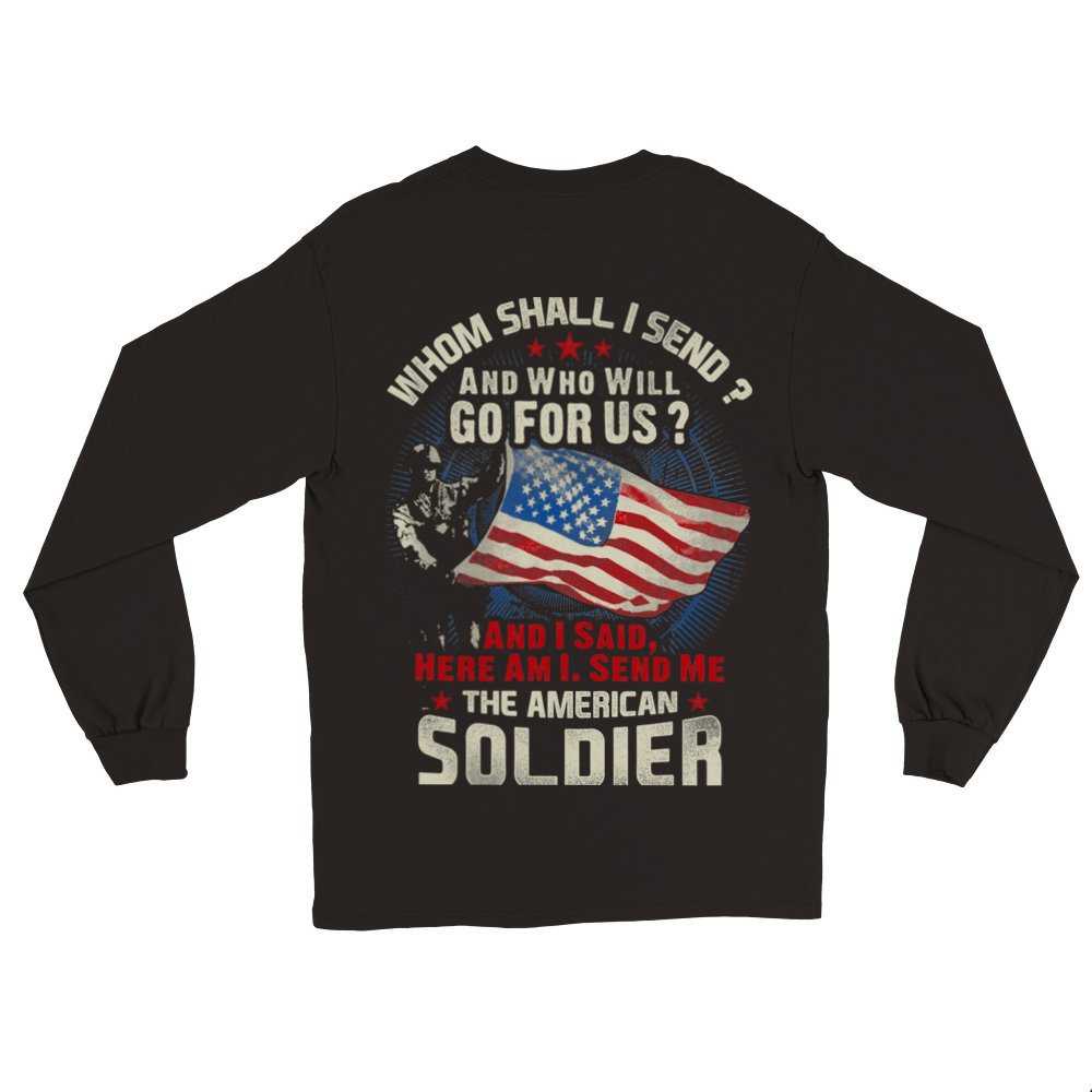 The American Soldier - Long sleeve T-shirt - Mister Snarky's