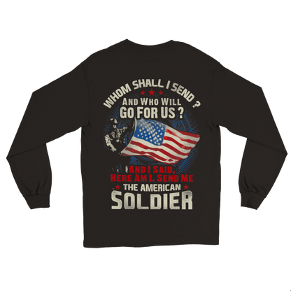 The American Soldier - Long sleeve T-shirt - Mister Snarky's