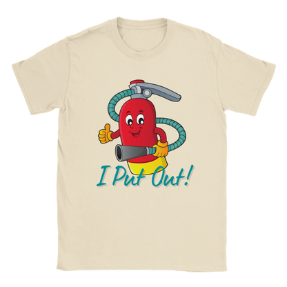 I Put Out - Fire Extinguisher - Unisex Crewneck T-shirt - Mister Snarky's