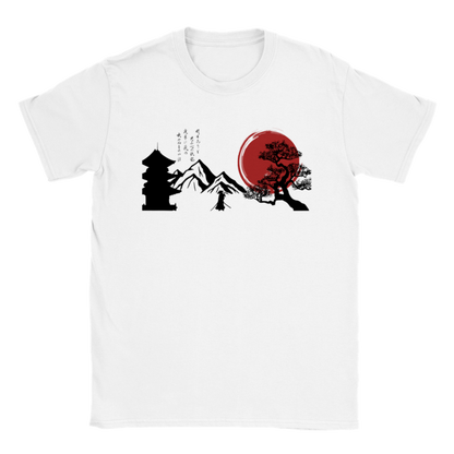 Japanese Landscape - Unisex Crewneck T-shirt - Mister Snarky's
