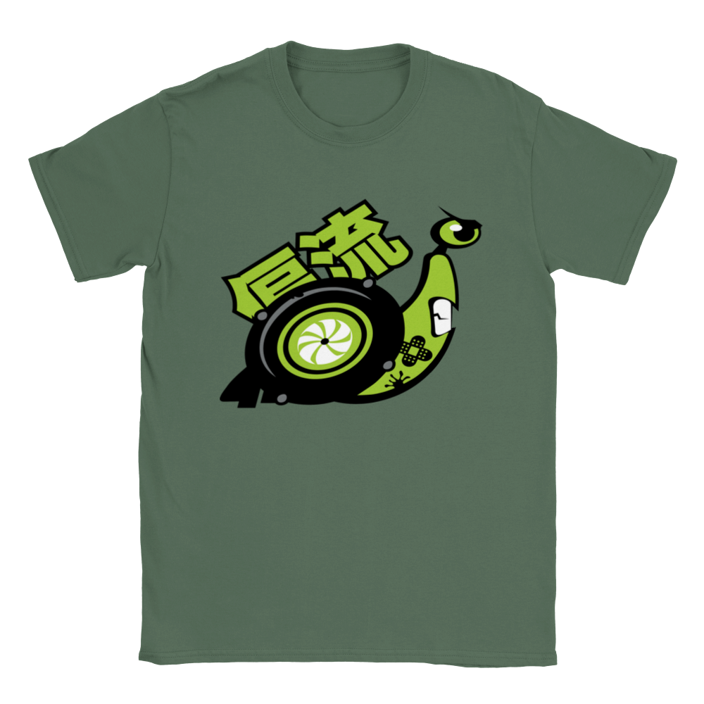 Turbo Snail - JDM - Unisex Crewneck T-shirt - Mister Snarky's