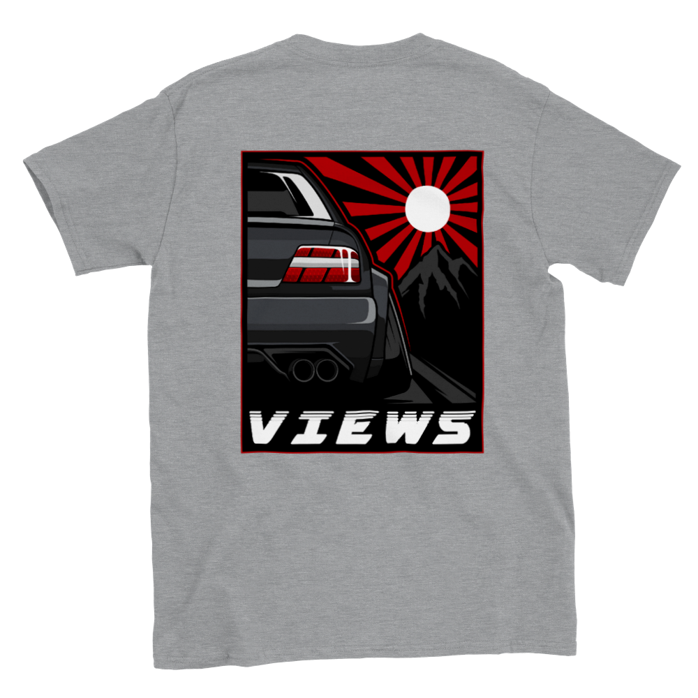 Views - JDM Classic Unisex Crewneck T-shirt - Mister Snarky's