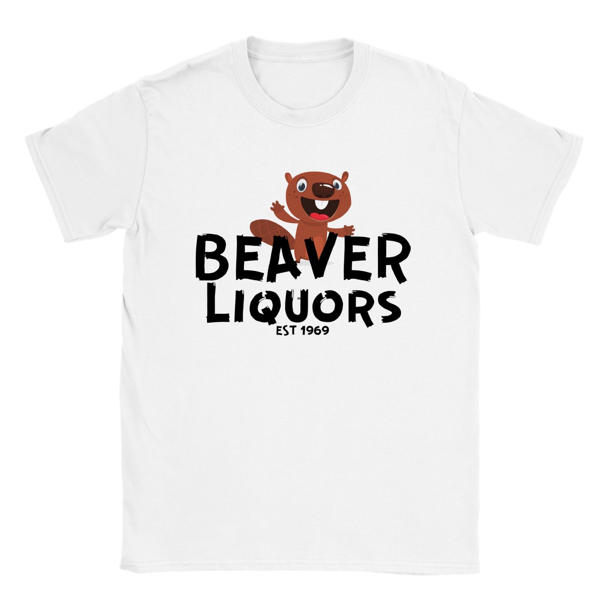 Beaver Liquors - Unisex Crewneck T-shirt - Mister Snarky's