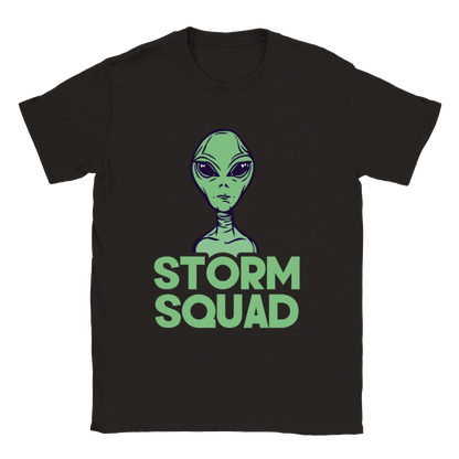 Storm Squad - ET - Alien - UFO - Area 51 Unisex Crewneck T-shirt - Mister Snarky's