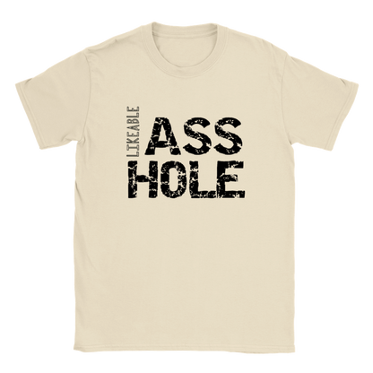 Likeable A$$ Hole - Classic Unisex Crewneck T-shirt - Mister Snarky's