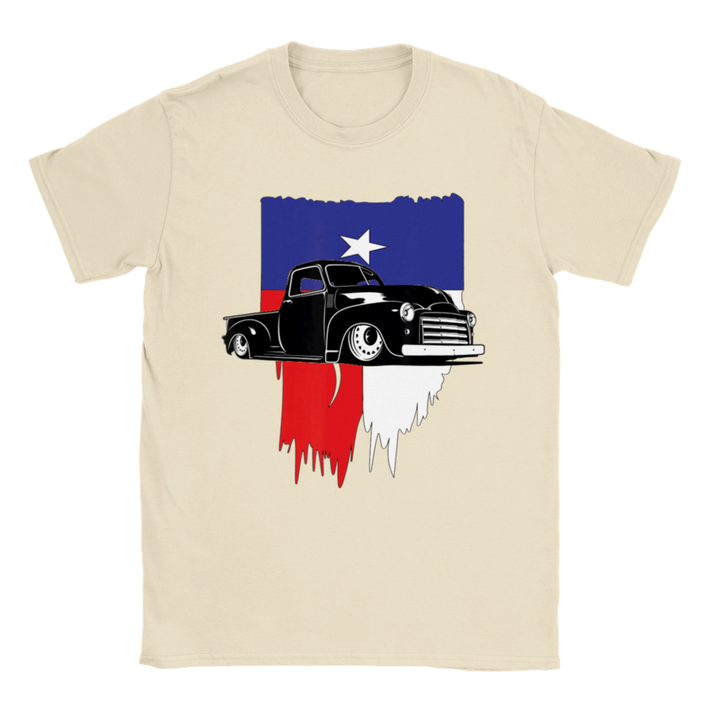 Texas Chevy Pickup Classic Truck - Unisex Crewneck T-shirt - Mister Snarky's