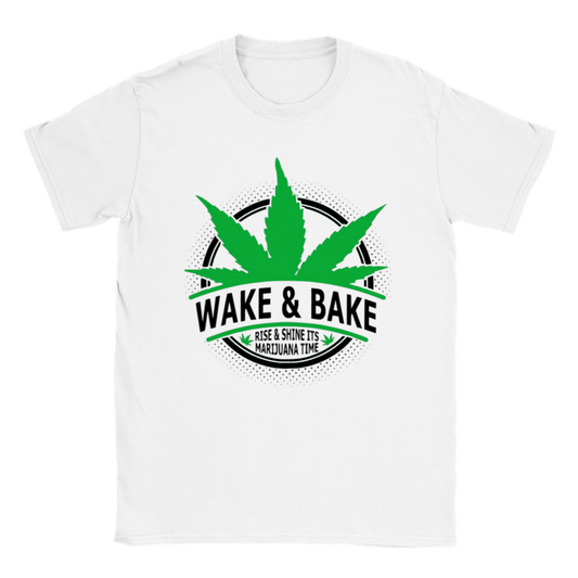 Wake & Bake T-shirt - Mister Snarky's