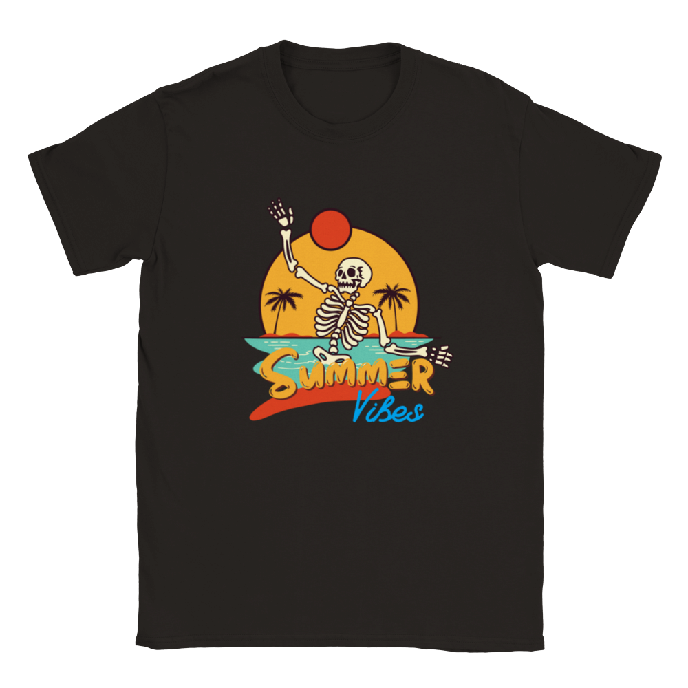 Summer Vibes - Classic Unisex Crewneck T-shirt - Mister Snarky's