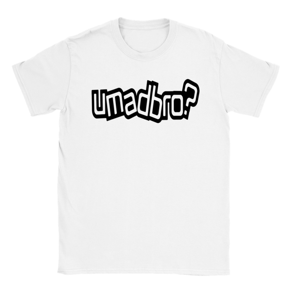 You Mad Bro? umadbro? - Classic Unisex Crewneck T-shirt - Mister Snarky's