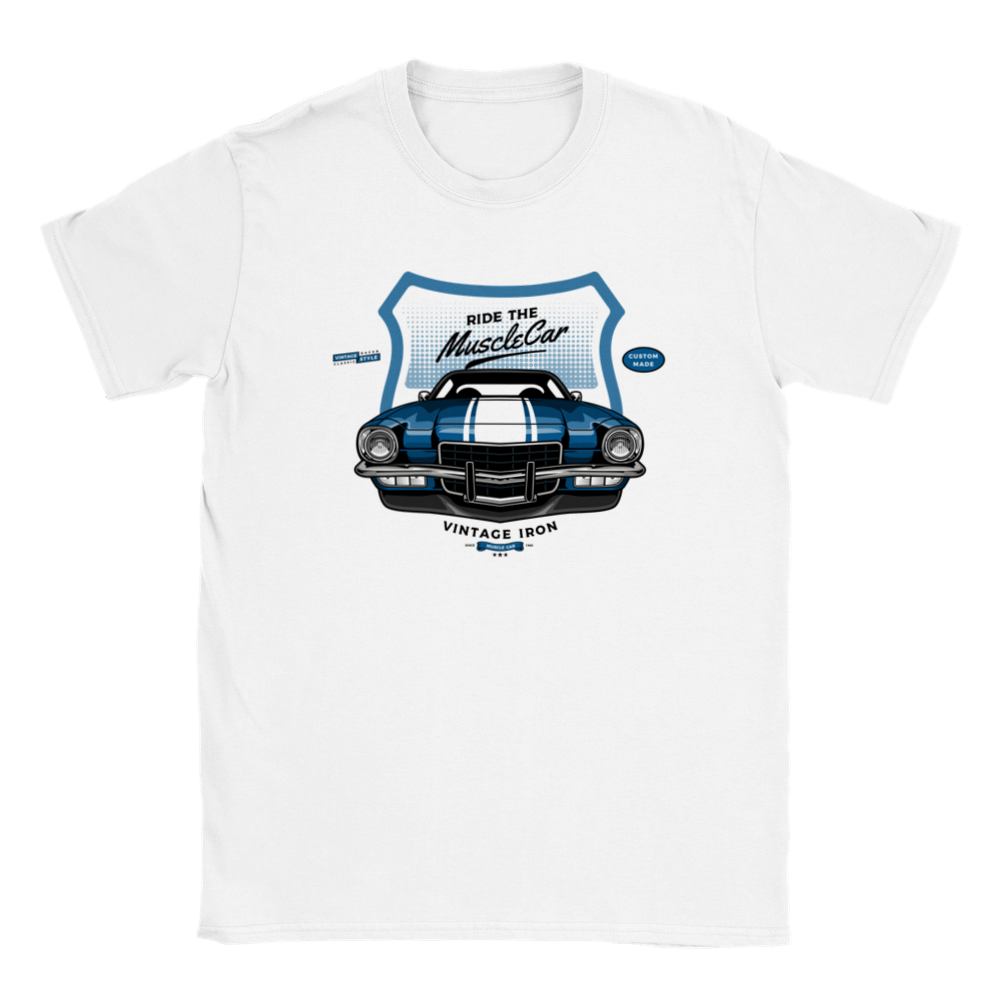 Ride the Muscle Car - Camaro -  Unisex Crewneck T-shirt - Mister Snarky's