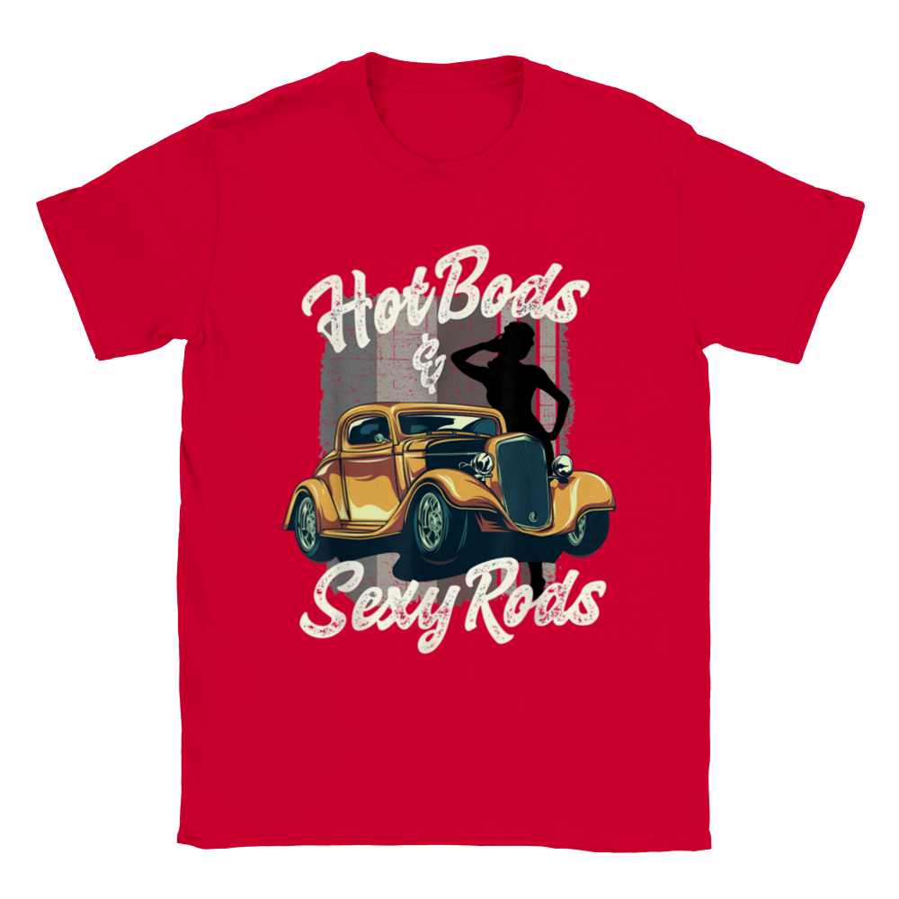 Hot Bods and Sexy Rods -  Unisex Crewneck T-shirt - Mister Snarky's