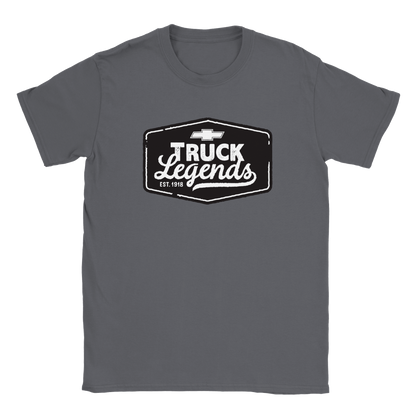 Truck Legends - Chevy - Chevrolet - Classic Unisex Crewneck T-shirt - Mister Snarky's