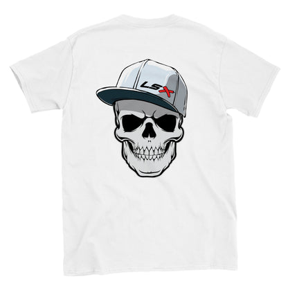 LSX Chevy Skull with Hat - Classic Unisex Crewneck T-shirt - Mister Snarky's