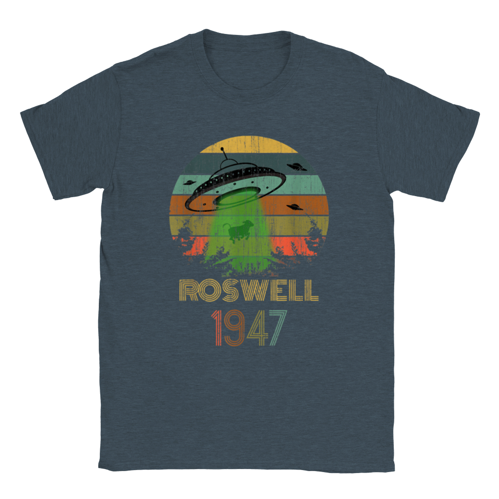 Roswell 1947 - ET - Area 51 - Classic Unisex Crewneck T-shirt - Mister Snarky's
