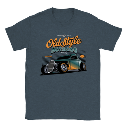 Old Style Hot Rods - Unisex Crewneck T-shirt - Mister Snarky's