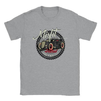 Misfit Garage - Hot Rod - Classic Unisex Crewneck T-shirt - Mister Snarky's