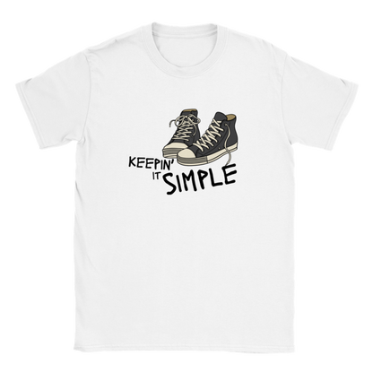 Keepin' It Simple - Classic Unisex Crewneck T-shirt - Mister Snarky's