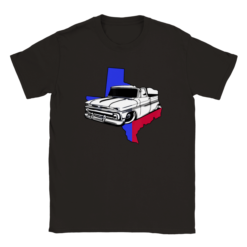 Texas Classic Chevy C-10 Unisex Crewneck T-shirt - Mister Snarky's