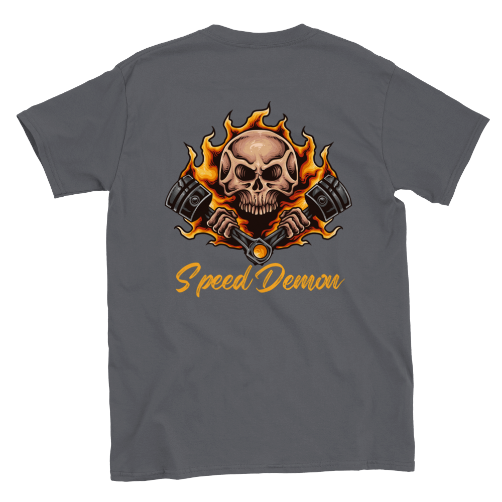 Speed Demon - Classic Unisex Crewneck T-shirt - Mister Snarky's