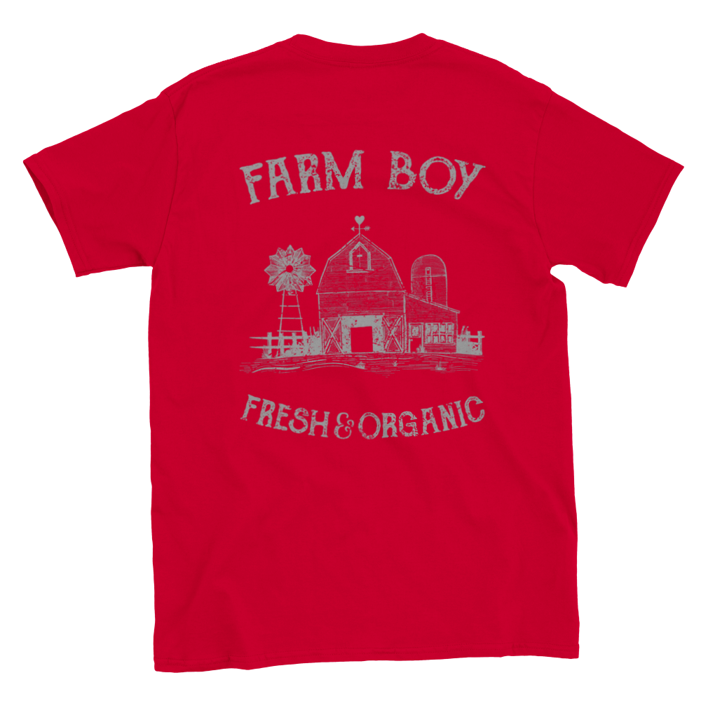 Farm Boy Fresh and Organic - Classic Unisex Crewneck T-shirt - Mister Snarky's