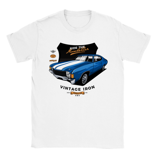 Classic 72 Chevelle Vintage Iron T-shirt - Mister Snarky's