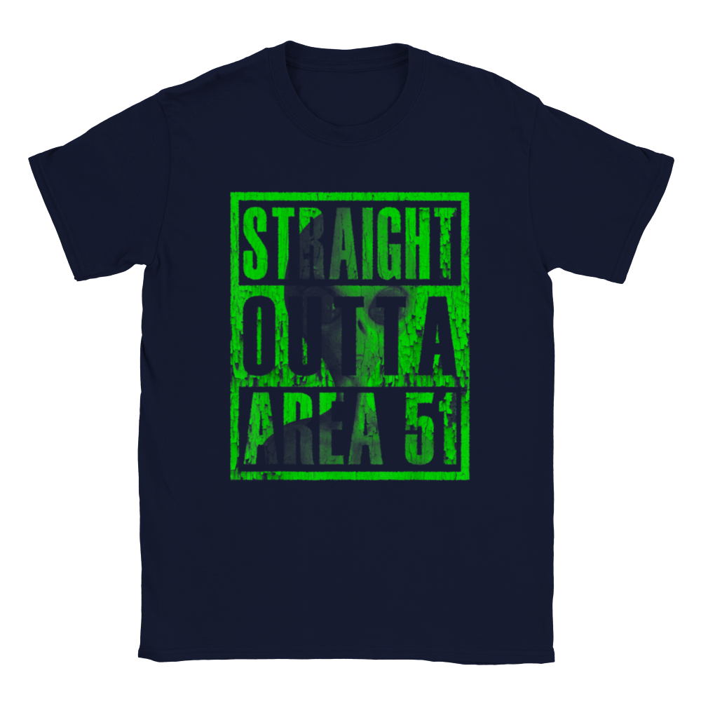 Straight Out of Area 51 Unisex Crewneck T-shirt - Mister Snarky's