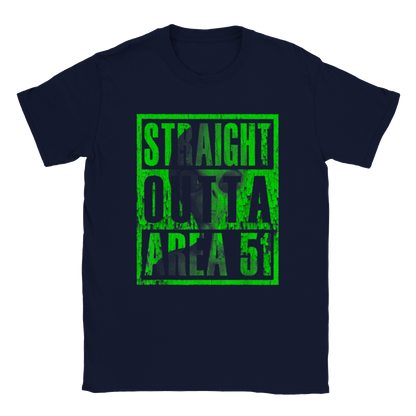Straight Out of Area 51 - Unisex Crewneck T-shirt - Mister Snarky's
