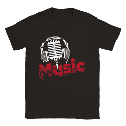 Music - Unisex Crewneck T-shirt - Mister Snarky's