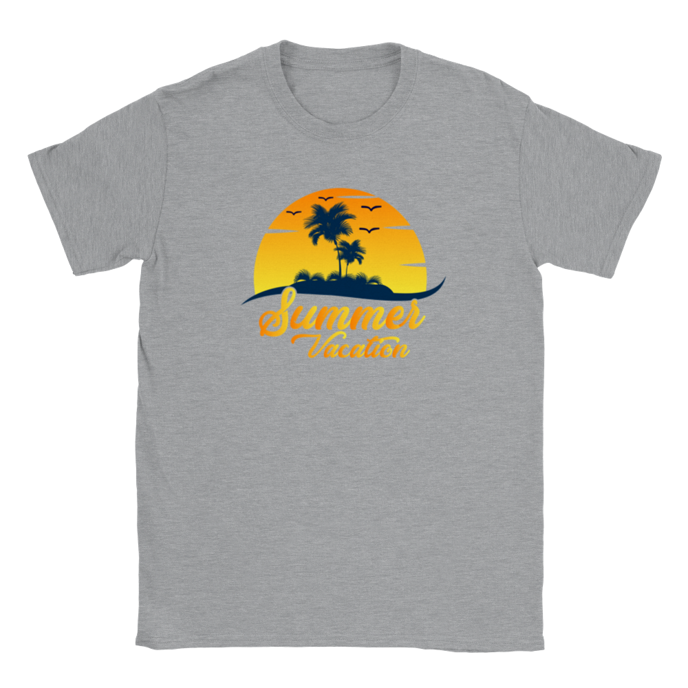 Summer Vacation Unisex Crewneck T-shirt - Mister Snarky's