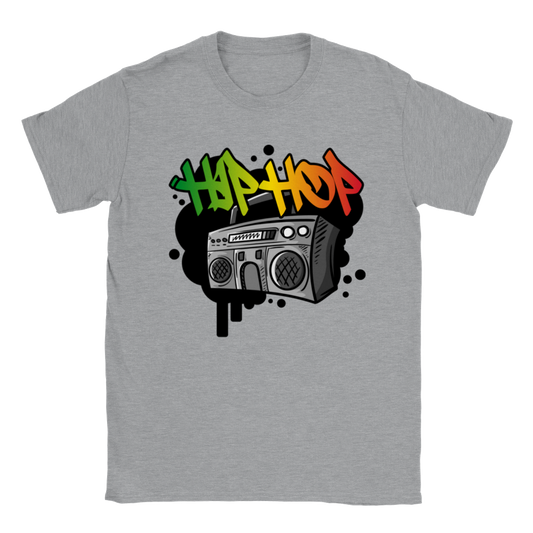 Hip Hop - Music - Unisex Crewneck T-shirt - Mister Snarky's