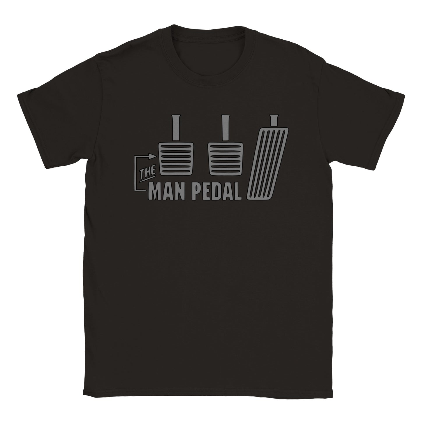 The Man Pedal - Classic Unisex Crewneck T-shirt - Mister Snarky's