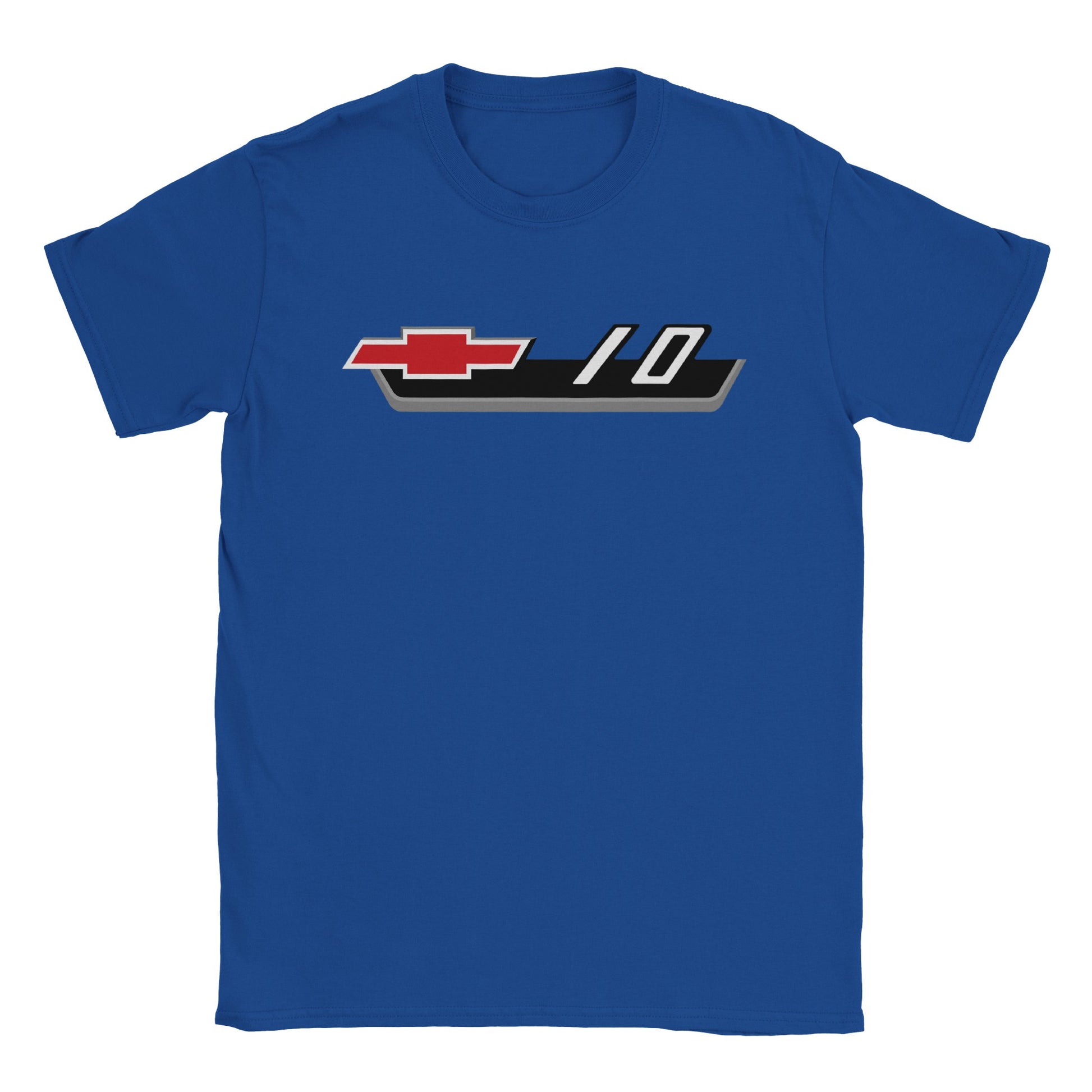 Chevy C10 Emblem - Classic Unisex Crewneck T-shirt - Mister Snarky's