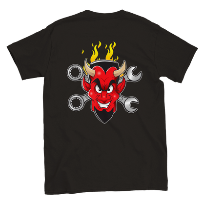 Wrenchin' Devil T-shirt - Mister Snarky's
