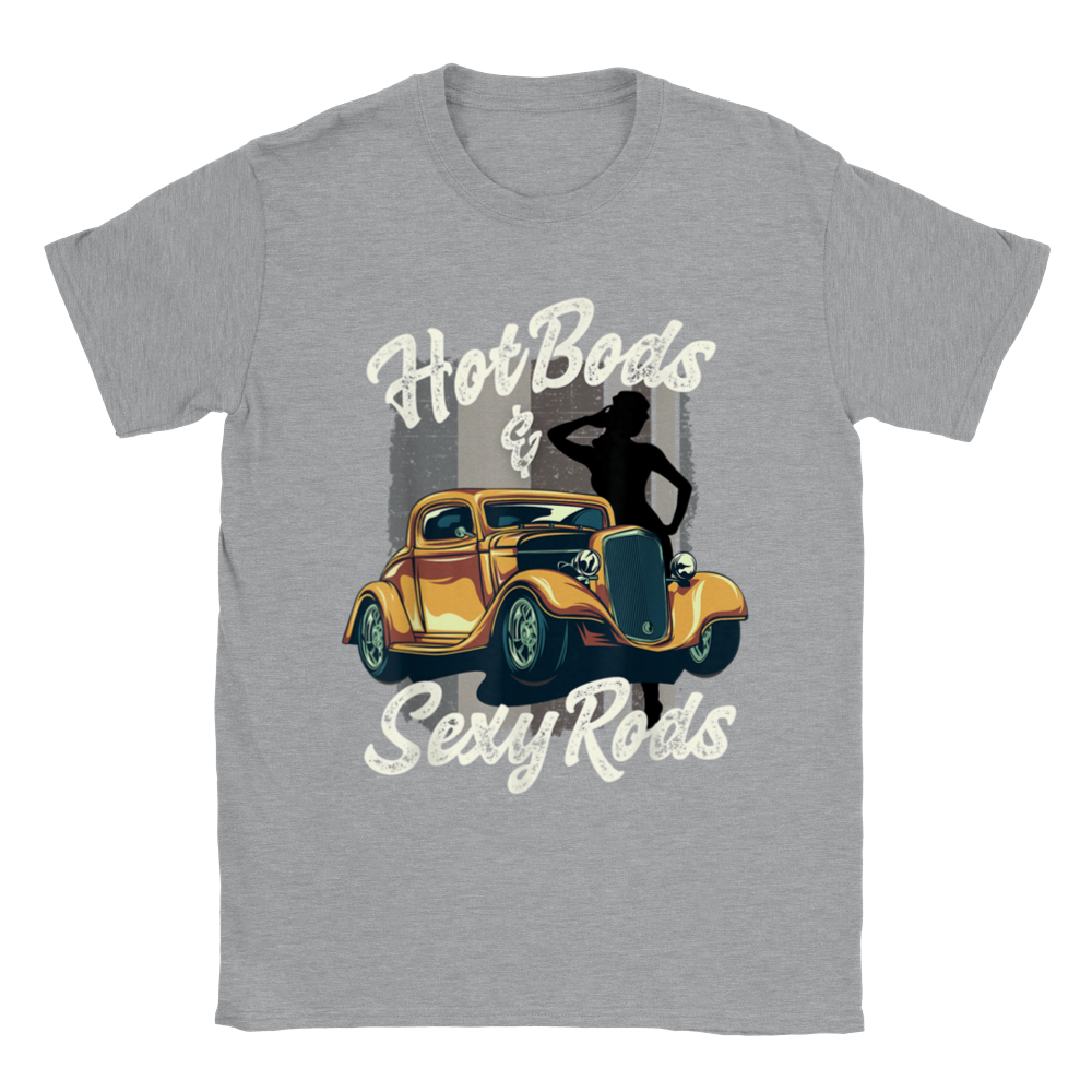 Hot Bods and Sexy Rods -  Unisex Crewneck T-shirt - Mister Snarky's