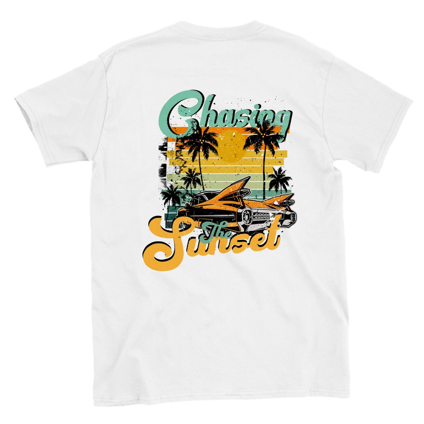 Chasing the Sunset Caddy Style T-shirt - Mister Snarky's