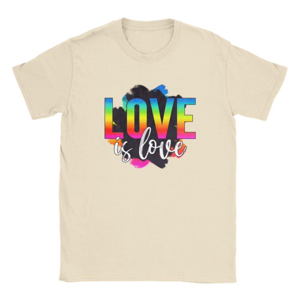 Love is Love - Classic Unisex Crewneck T-shirt - Mister Snarky's