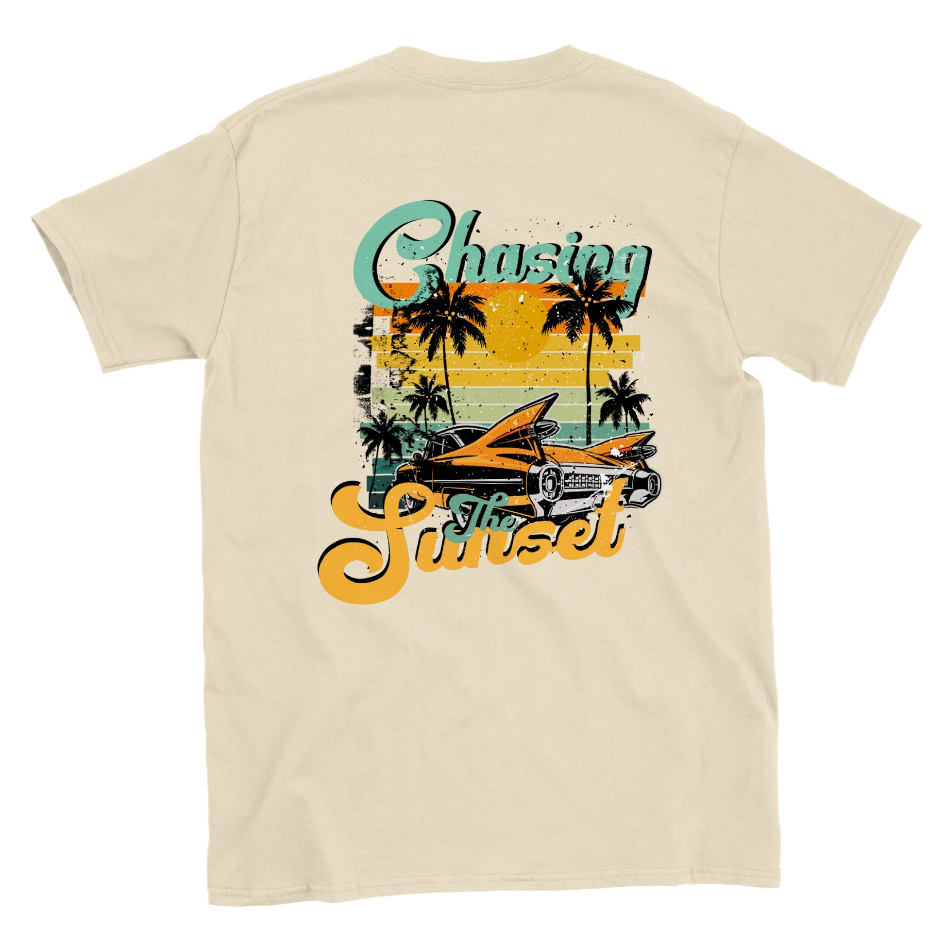 Chasing the Sunset Caddy Style T-shirt - Mister Snarky's